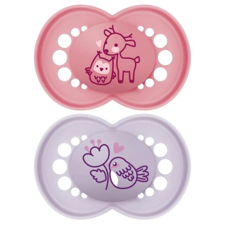 Mam sucette original nature 6+ mois silicone x2