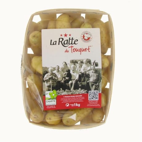 POMME DE TERRE FINE DE RATTE RATTE DU TOUQUET BOURRICHE 1KG