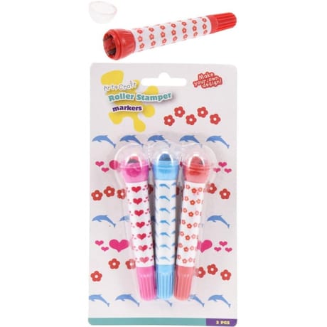 Feutres tampons x3