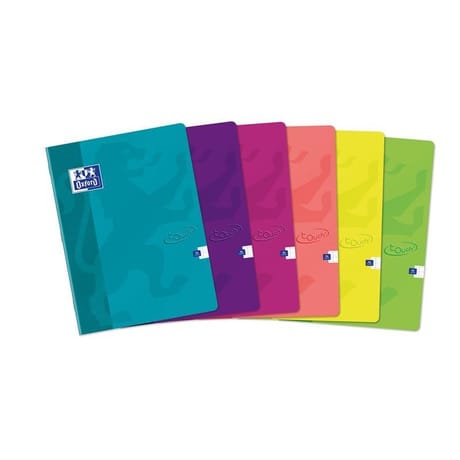 CAHIER TOUCH OXFORD AGRAFE 24X32 96P SEYES
