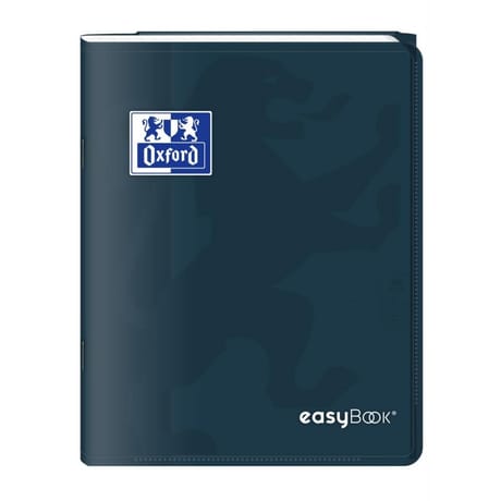 Cahier easybook agrafe 170x220 96pages optik p. Seyes gris