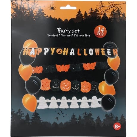 Set  de déco halloween