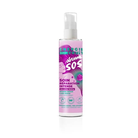 Energie fruits serum sos soin réparation intense cheveux très abimés 75ml