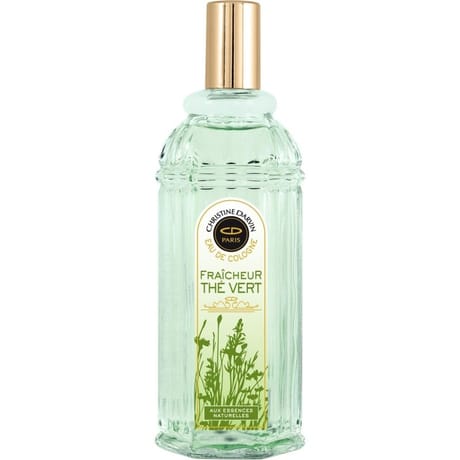 Christine darvin eau de cologne the vert 97% naturelle vapo 250ml