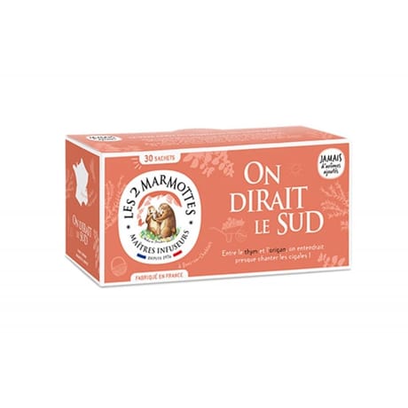 Les 2 Marmottes Infusion  on dirait le sud 44g