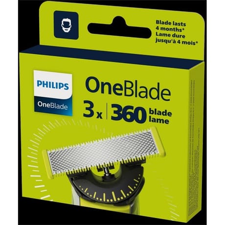 Philips qp430/50 one blade 360 blades blister x3