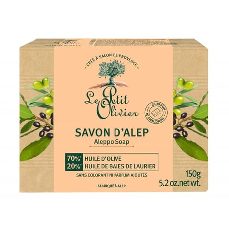 Le petit olivier savon d'alep 150g