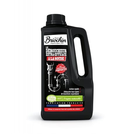 Briochin déboucheur soude ecocert 900ml