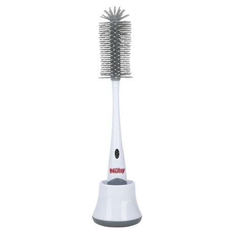 Goupillon silicone avec pied Nuby