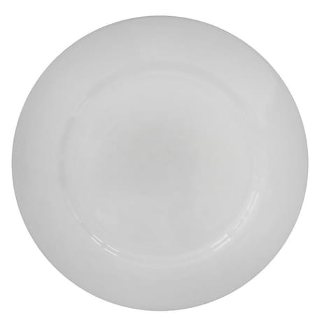 Assiette porcelaine blanche dessert 19cm