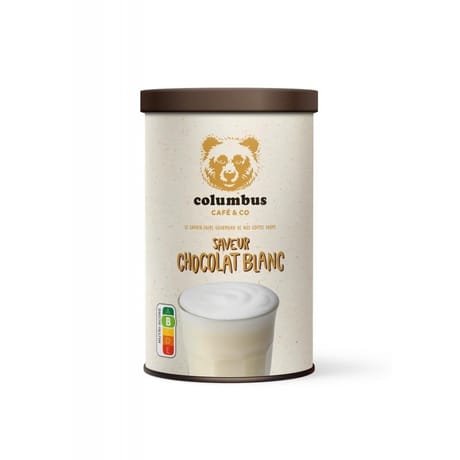 Colombus poudre chocolat blanc 380g