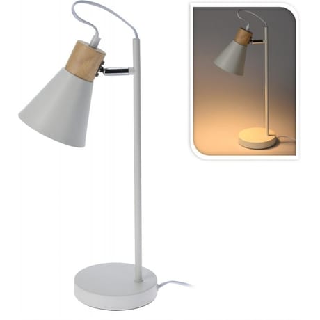 Lampe 14x47cm blanc