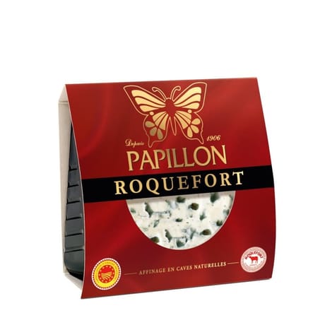 Papillon roquefort aop portion 110g