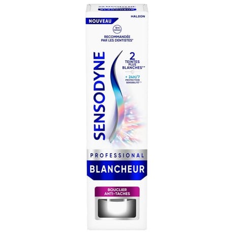 Sensodyne professional blancheur bouclier anti-taches 75ml