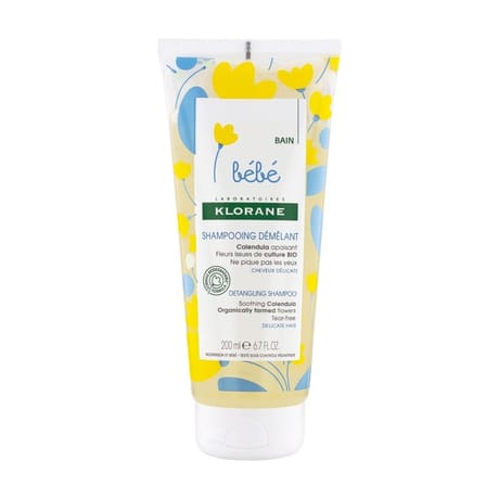 Klorane bébé shampooing doux demelant au calendula apaisant  200ml