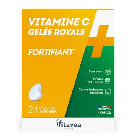 Nutrisanté vitamine C + gelée royale comprimés x 24