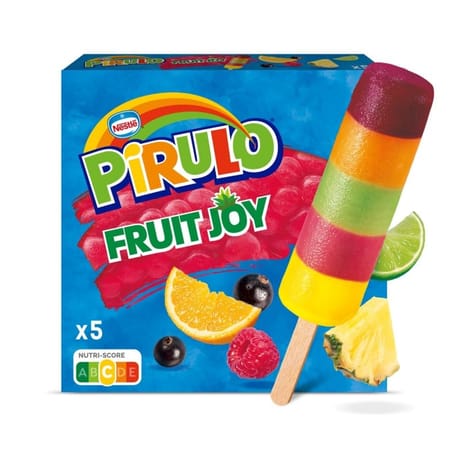 Pirulo fruit joy x5 325g