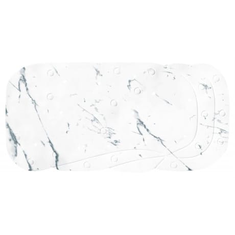 TAPIS DE BAIGNOIRE IMPRIME VINYLE PURE ESS. 35X73CM DECORS ASSORTIS