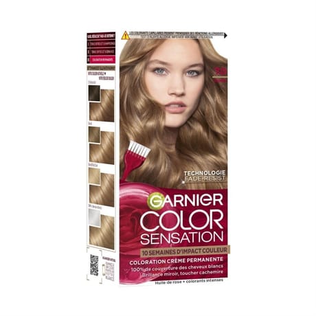 Garnier color sensation coloration crème permanente 7.0 blond