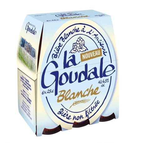 Goudale blanche 6x25cl 4.5°