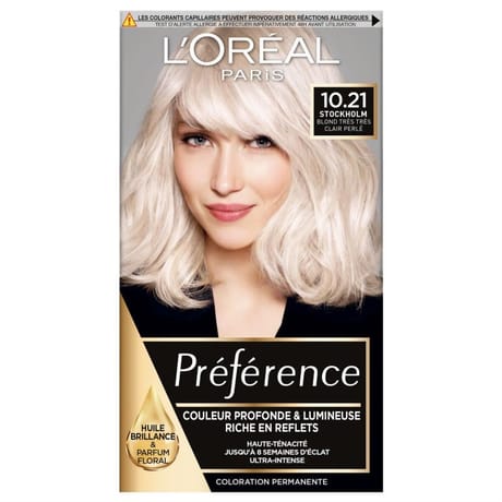 Recital préférence coloration z2 stockholm blond très très clair perlé