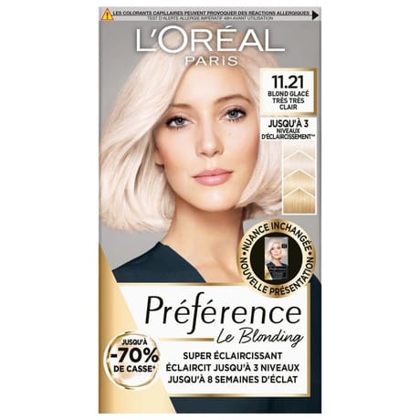 L'oreal coloration Preference N°11.21 very very light cool