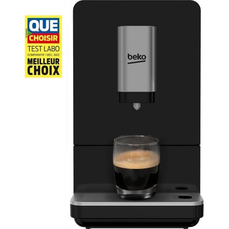 Beko machine expresso automatique compacte noire CEG3190B