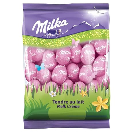Milka petits oeufs tendre au lait x1-350g