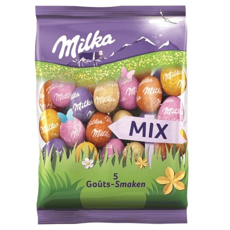 Milka petits oeufs mix 5 goûts x1-350g