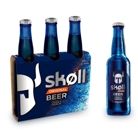 Tuborg skoll tuborg 3x33cl 6%vol