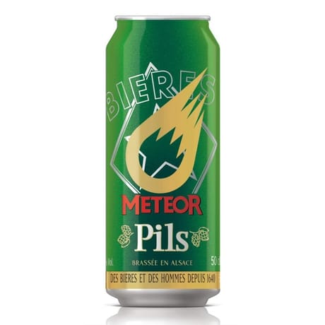 Meteor pils 50cl 5%vol