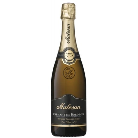 Malesan crémant de Bordeaux brut blanc 75cl 12%vol