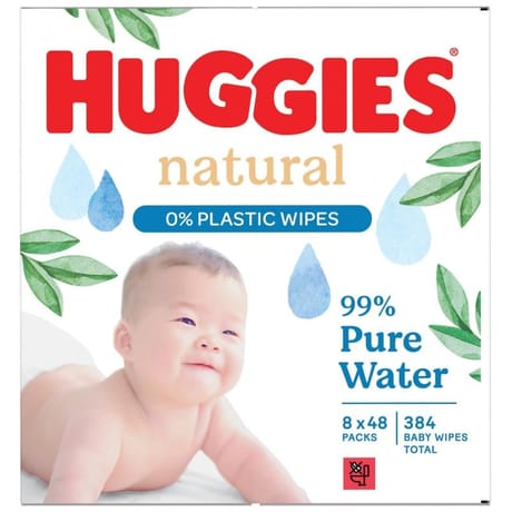 Huggies natural lingettes bébé 48x8