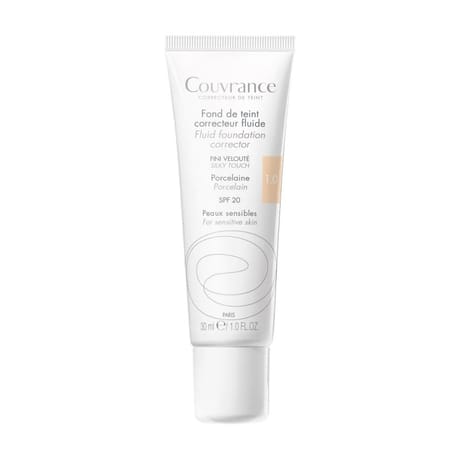 Avene couvrance fond de teint correcteur fluide porcelaine tube 30ml