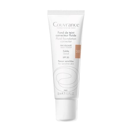 Avene couvrance fond de teint correcteur fluide sable tube 30ml