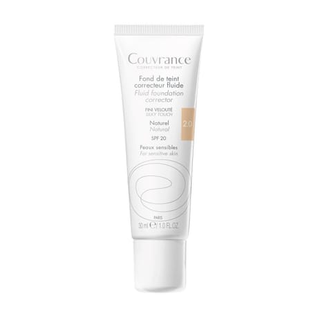 Avene couvrance fond de teint correcteur fluide naturel tube 30ml