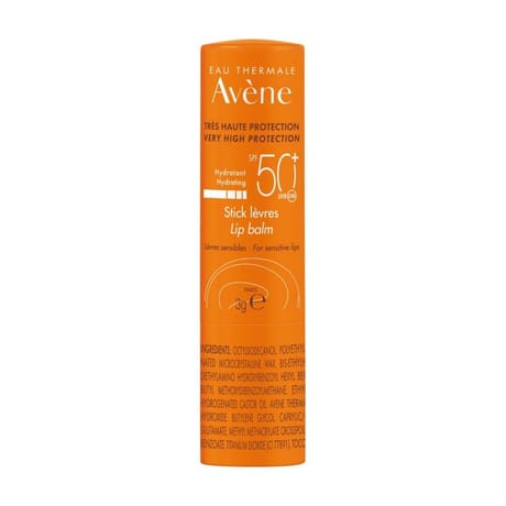 Avene solaires stick levres spf50+ très haute protection 3g