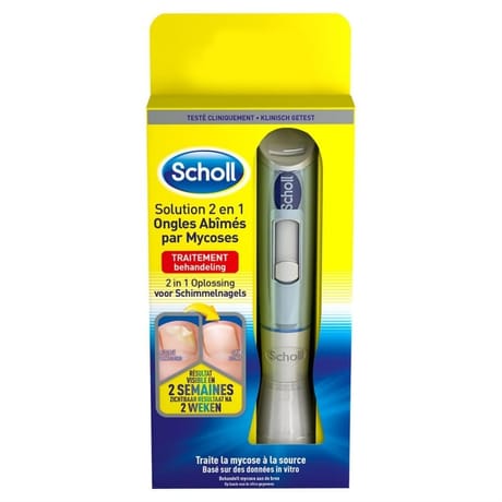 Scholl solution 2 en 1 ongles abimés par mycoses