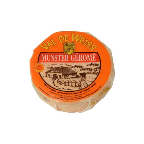 Munster géromé aop au lait pasteurisé de vache
