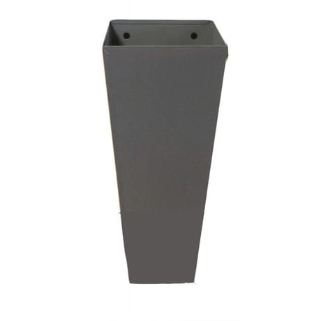 Vase en zinc - matériel consigné