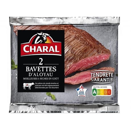 Bavette d'aloyau x2 Charal