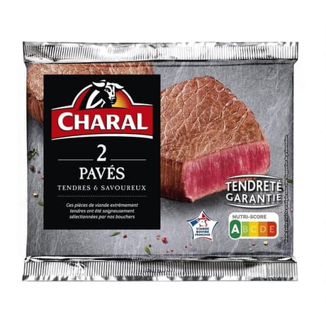 Pavés de boeuf x2 Charal