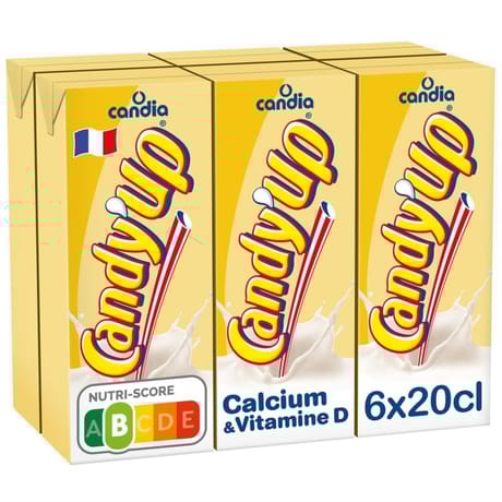 Candy'Up arôme vanille 6x20cl