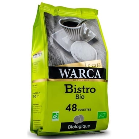 Warca cafe bio sachet 48 dosettes 336g
