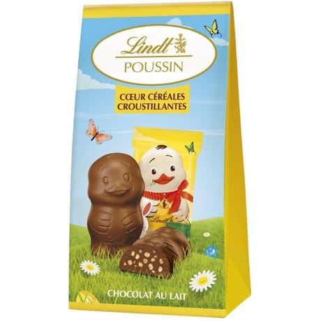 Lindt poussin lait céréales crispy 130g