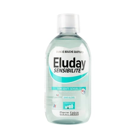 Eluday sensibilité bain de bouche soin dents sensibles 500ml