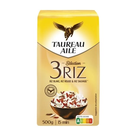 Teaureau aile seléction 3 riz 500g