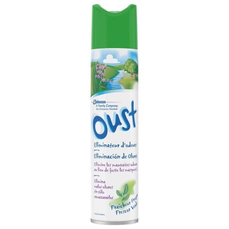 Oust Aérosol Fraicheur Propre 300ml
