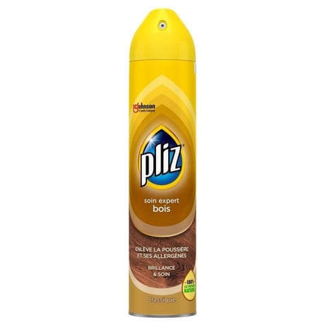 Pliz aérosol soin expert bois classique 250 ml