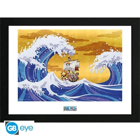 Tirage encadré "Thousand Sunny"